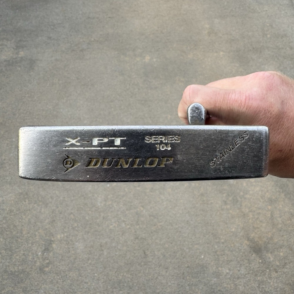 Dunlop X-PT Putter Series 104 Stainless RH Right‎ Handed Steel Shaft 35.5"